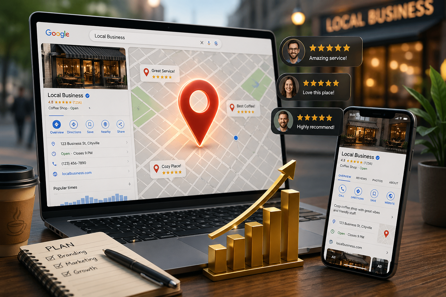 تفعيل وتوثيق النشاط التجاري على Google Maps - كوفا المصري